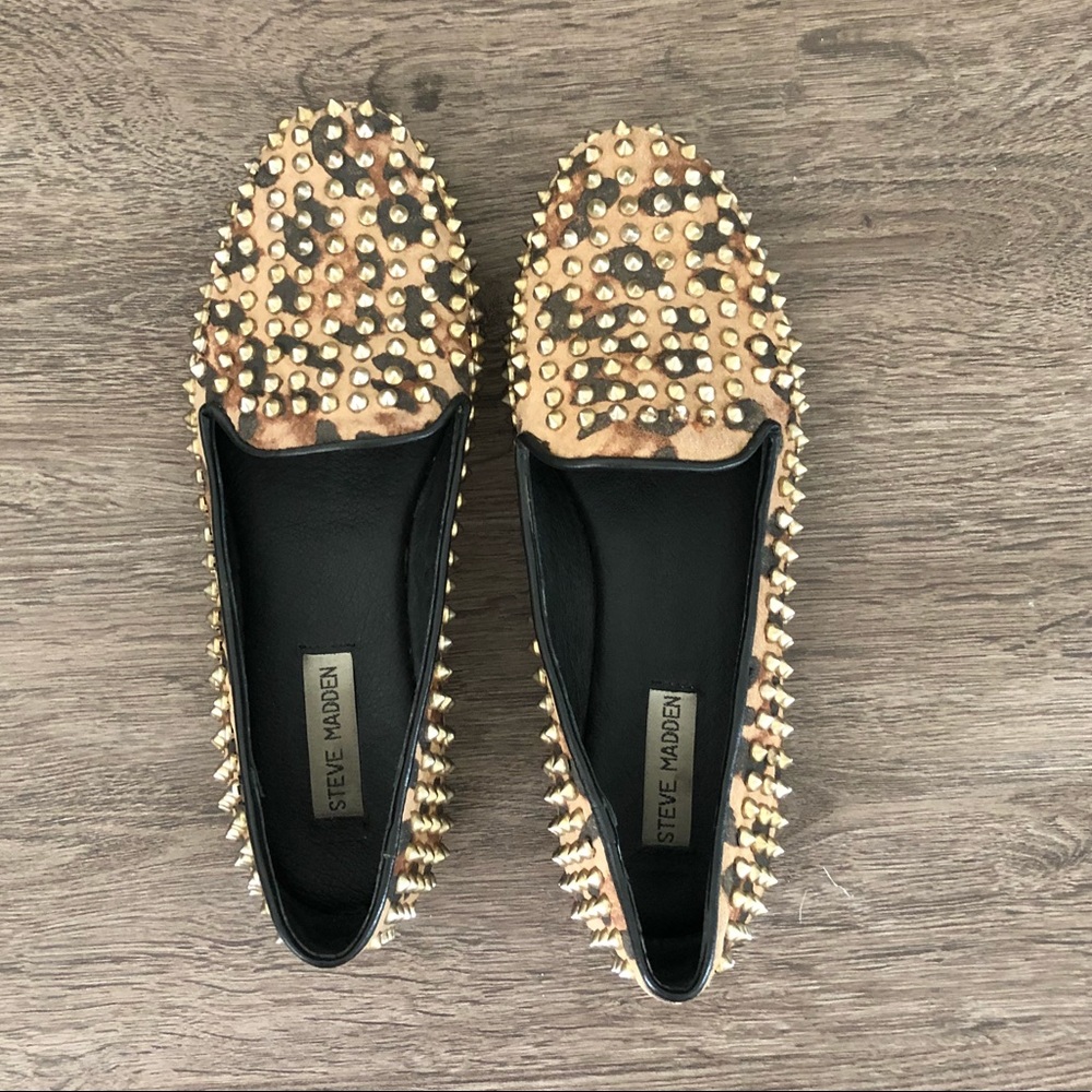 Steve Madden leather flats size 9